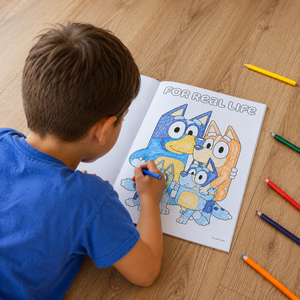 Bluey - kleurboek A4