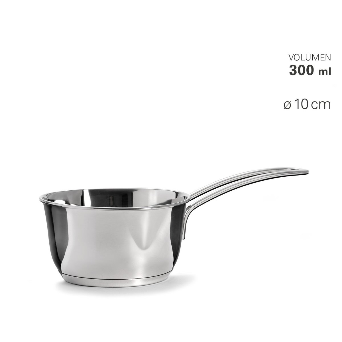 Butter pan with sandwich base Ø10 cm