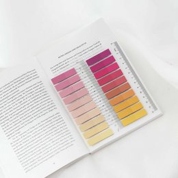 Blozen Petal | Sticky Notes | Ordinate transparante lijmnotities | Zijmarkering | Esthetiek post het | Strip
