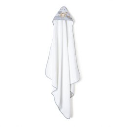 SET TOALLA DE BAÑO + DOU-DOU - MOD. ERIZO - GRIS