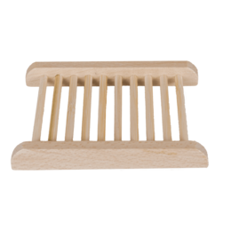 Shampoo Bar - Soap Holder made of light Wood