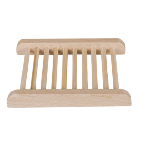 Shampoo Bar - Soap Holder made of light Wood