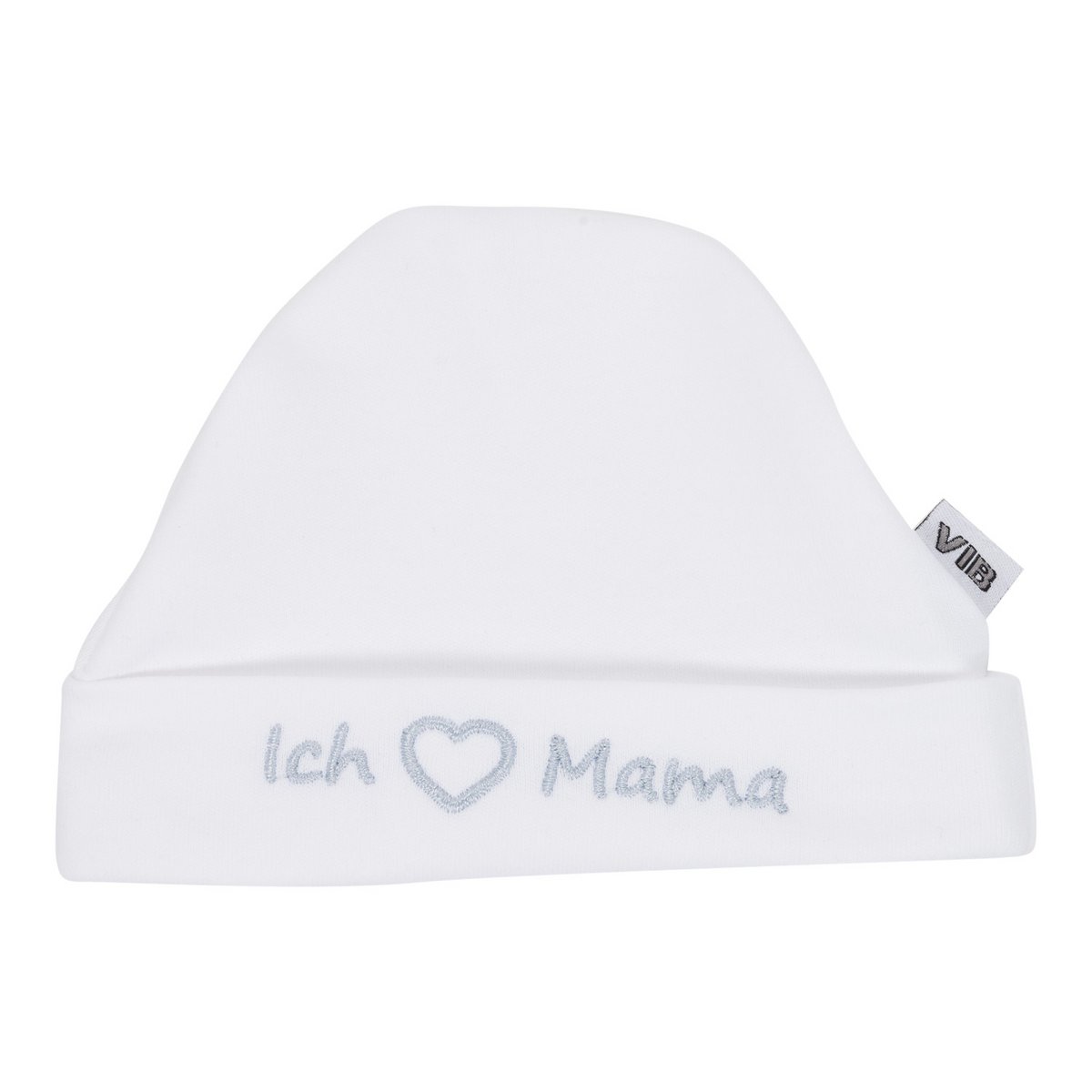 Chapeau Rond Ich (liebe) Mama Blanc