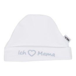 Gorro Redondo Ich (liebe) Mama Blanco