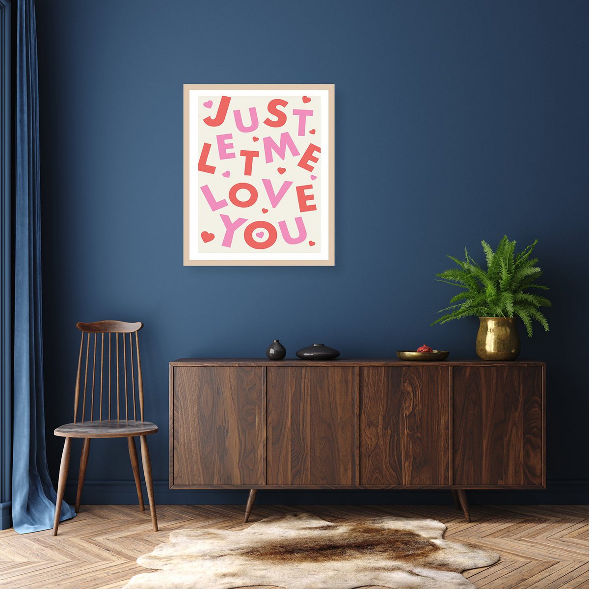 Frame picture - Just let me love you
