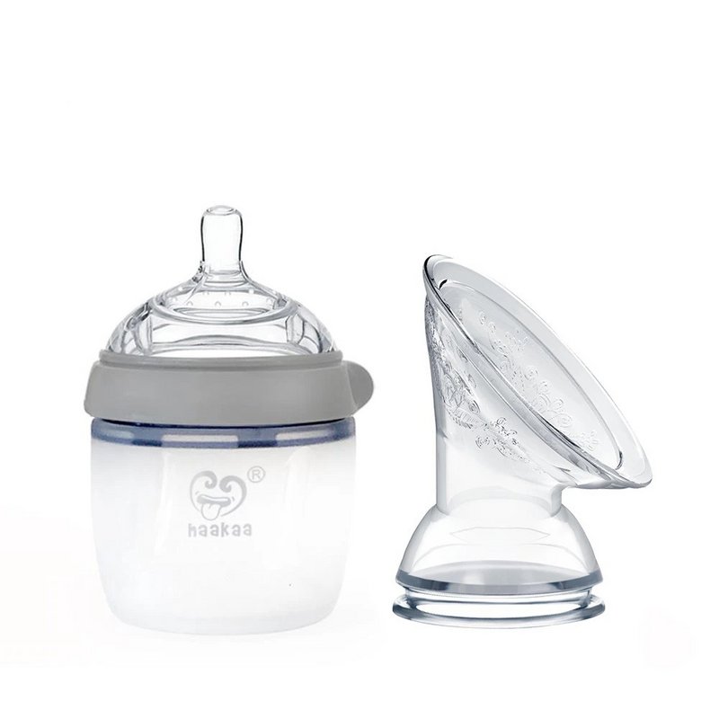 Confezione Haakaa Generation 3 Collection-Latte + Flacone 160ml