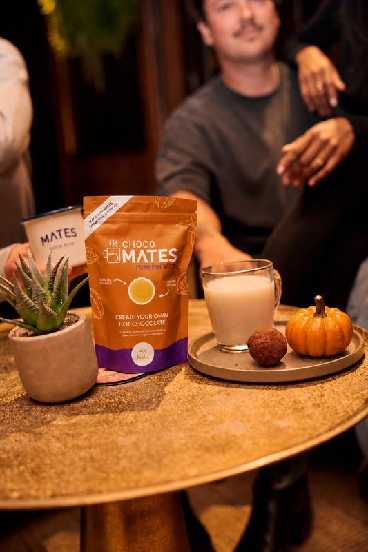 Pumpkin Spiced Chocomates - Hot Chocolate