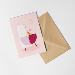 WENSKAART - Wiegje