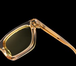 Walton & Mortimer n. 54: occhiali da sole "Inferno" Shimmer Champagne