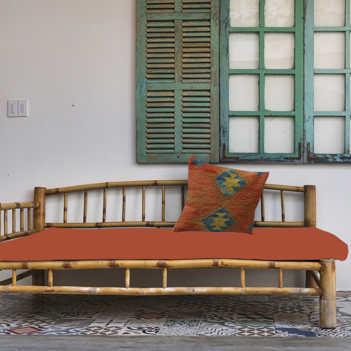 Fodera per cuscino Kilim in spago di lana