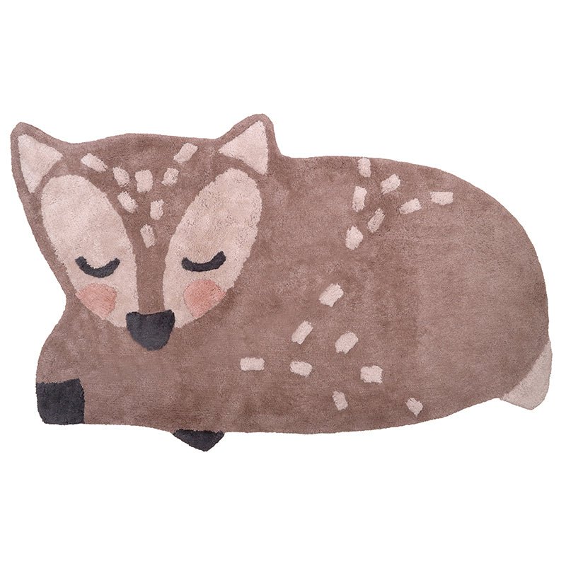 LITTLE DEER Kinderteppich Rehkitz