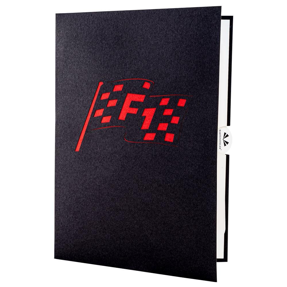 Formel-1-Popup-Karte