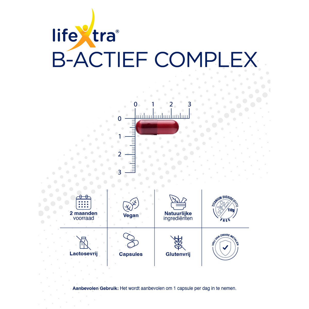 Complejo LifeXtra B-Activo | Suplemento de complejo de vitamina B
