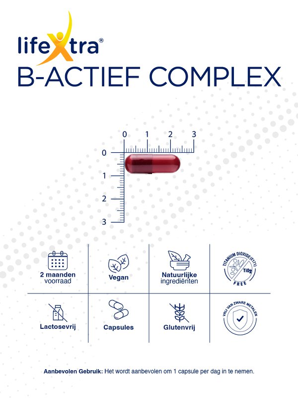 LifeXtra B-Active Complex | Vitamin B Complex Supplement