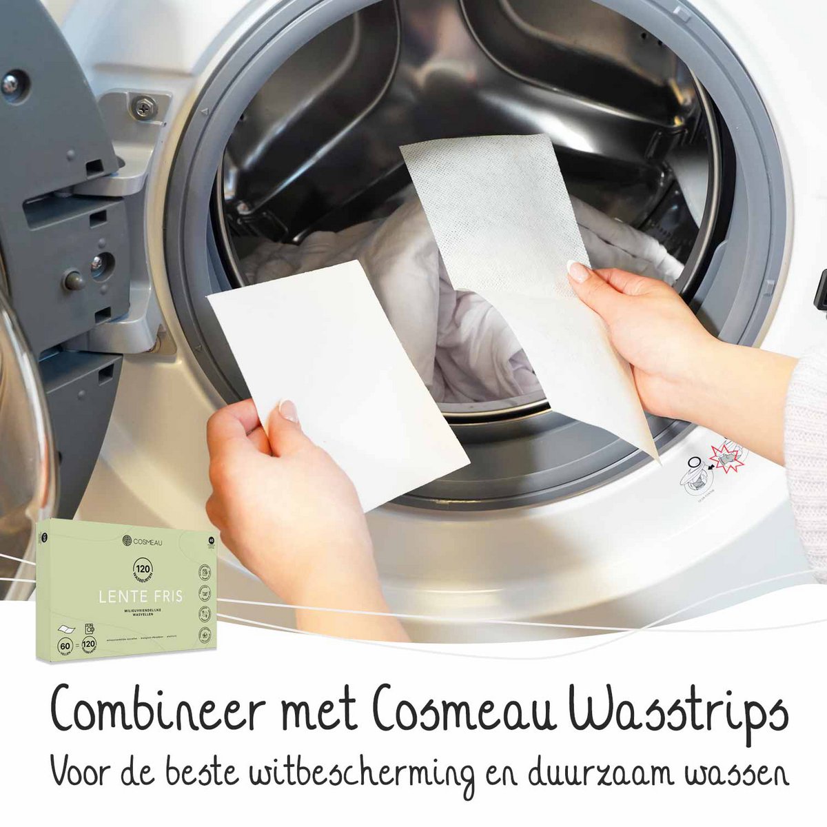 Cosmeau White Protect Laundry Sheets