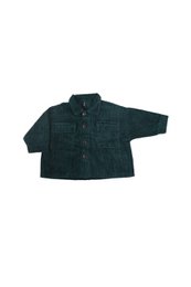 Oversized Corduroy-jakke - Grøn