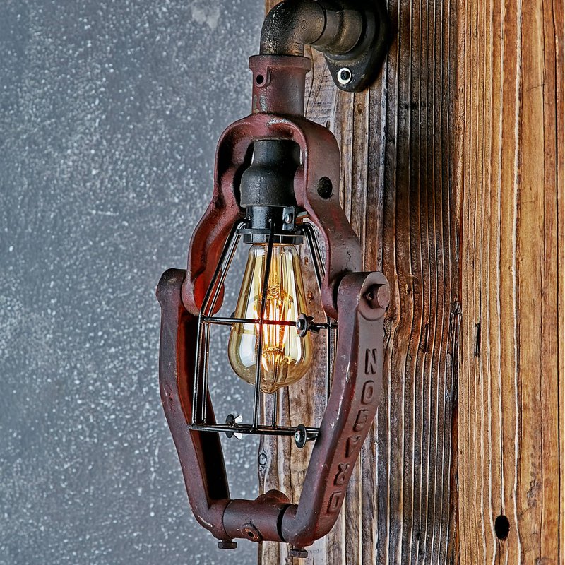 Ellenbogen-Drachen-Wandlampe