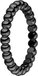 Anneau de prise à l'intérieur de la boule de 3 mm noir