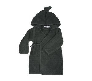 GOTS bathrobe Dark Green