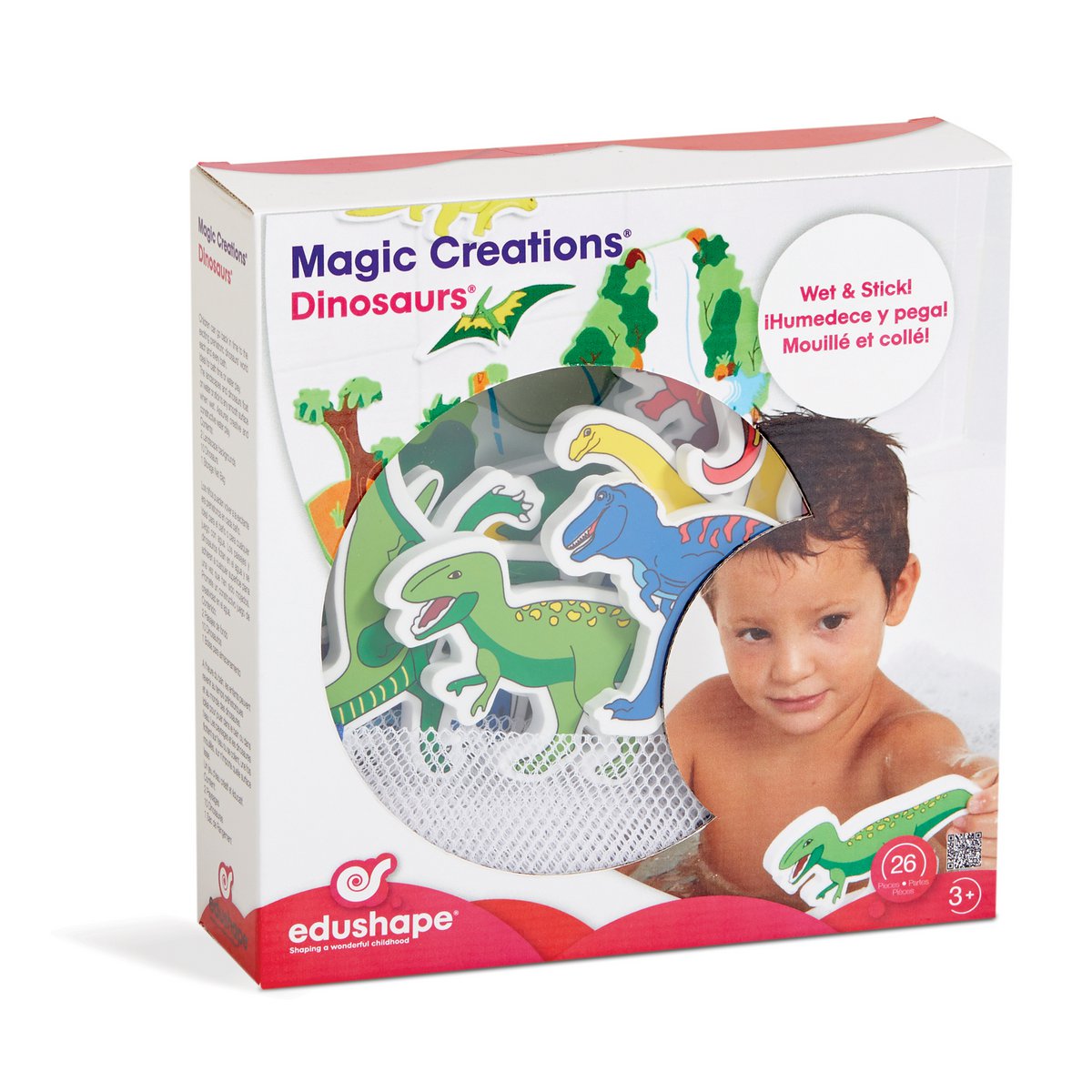 Giocattoli da bagno Edushape creazioni magiche dinoasaurussen