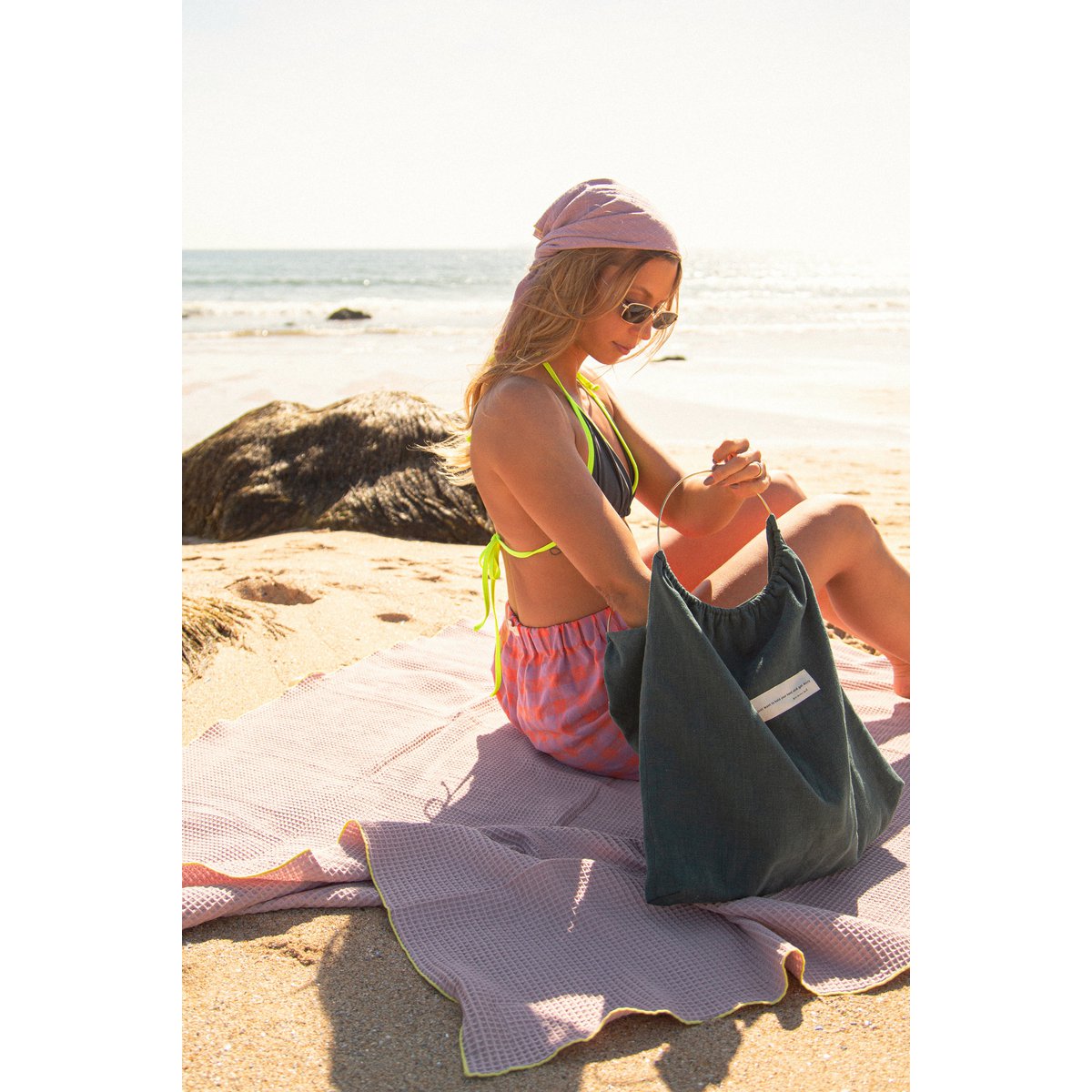 00H Moon Time - Zomerstrandhanddoek