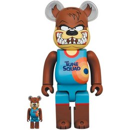 Set 400% e 100% Bearbrick - Diavolo della Tasmania (Space Jam 2)