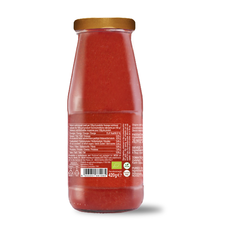 Ekologiczne przecier pomidorowy 420g