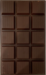 Dark chocolate bar with 70% cocoa content from Ping Tung, Taiwan.