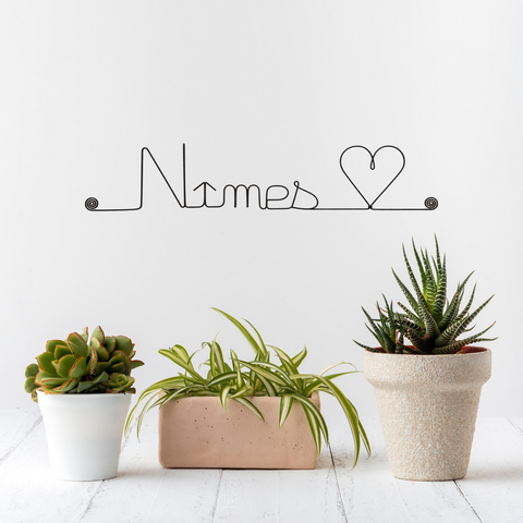 Wanddecoratie van draad - Stad - "Nimes" - om op te pinnen - Wandsieraden