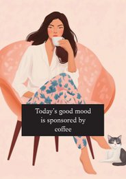 Sustainable card - Good Mood