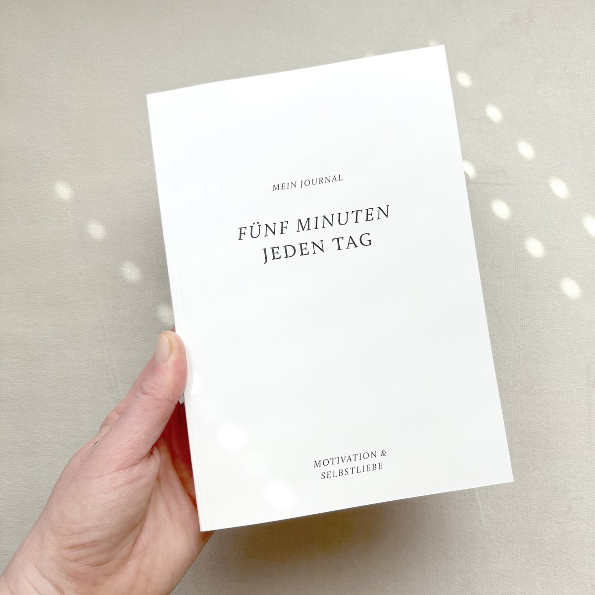5 minutter hver dag - min tidsskrift for taknemmelighed motivation selv -elsker succes - 140 sider dagligt & taknemmelighed journal softcover A5 (PU = 5 pc.)