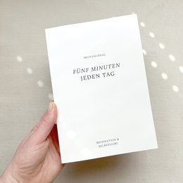 5 minutter hver dag - min tidsskrift for taknemmelighed motivation selv -elsker succes - 140 sider dagligt & taknemmelighed journal softcover A5 (PU = 5 pc.)
