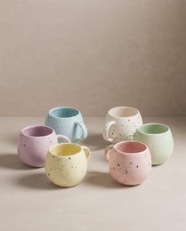 New Party Ball Mug 500ml - Mix 6 Pieces