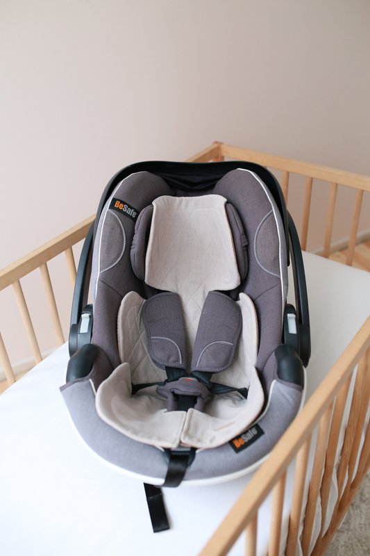 Linned anti-sweat-indsats/ foring til et babysæde
