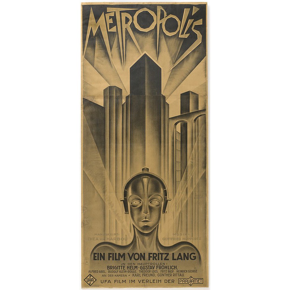 Pakiet magnesów na lodówkę Fritz Lang Metropolis Mega Modern Architecture (72 sztuki)