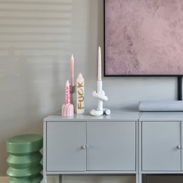 KNOTTED CANDLEHOLDER