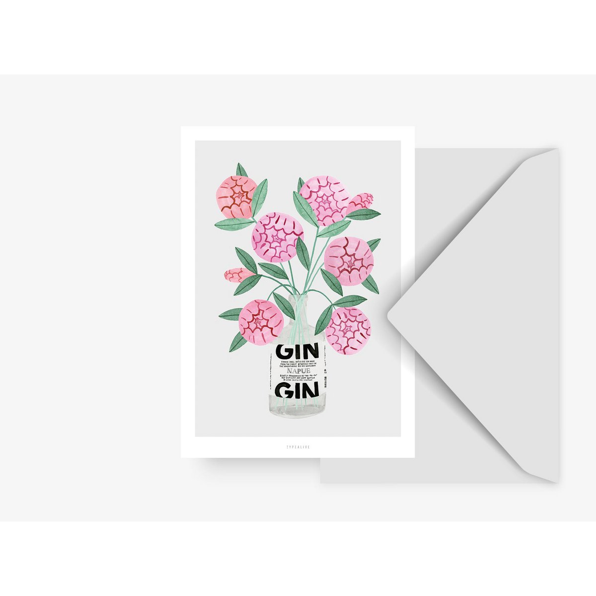 Postkarte / Ginspiration No. 1