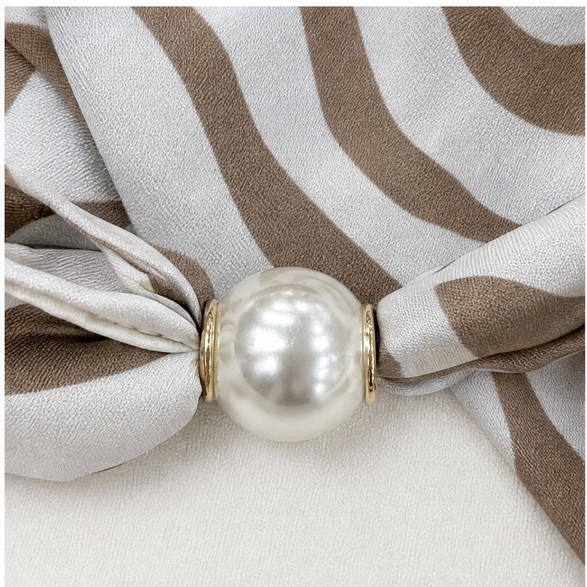 HS Pearl Scarf Zebra Print - Multiple Colors