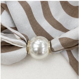 HS Pearl Scarf Zebra Print - Multiple Colors