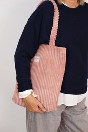 Tote Bag with zipper CREPE