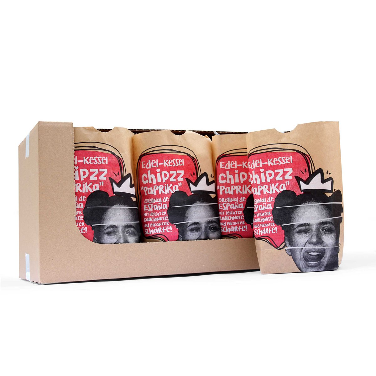 Kartoffelchips Chipzz peberfrugt