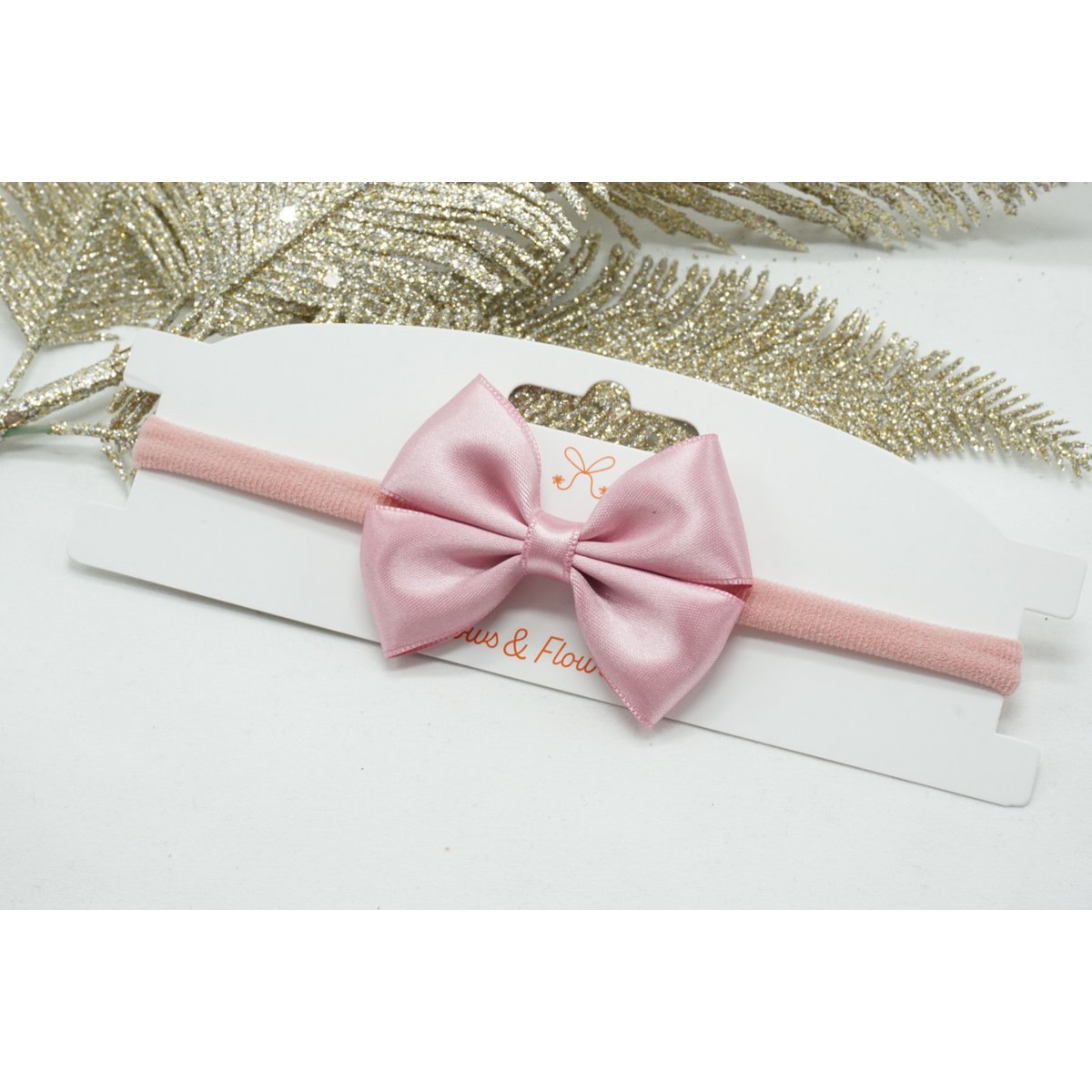 Serre-tête nylon regular mini satin