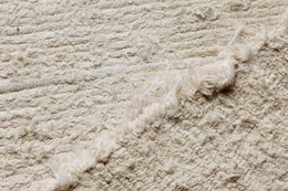 Lille 100/50 cm creme bomuldstæppe