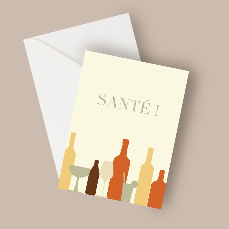 Carte - Anniversaire - Santé