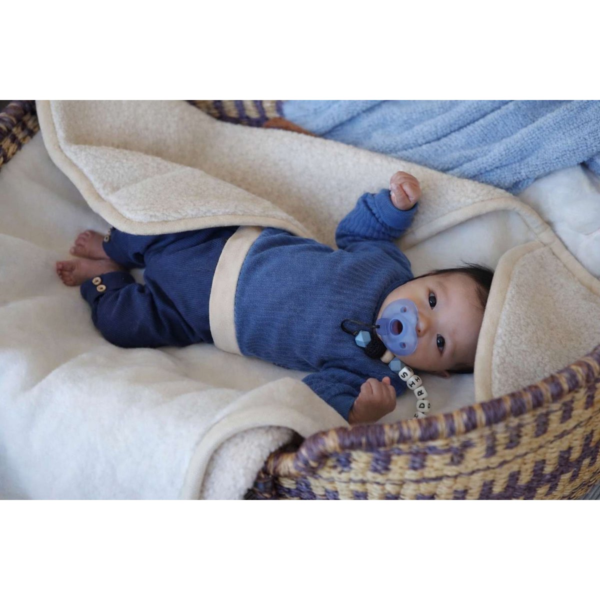 Wool Swaddle - Luxury Latte