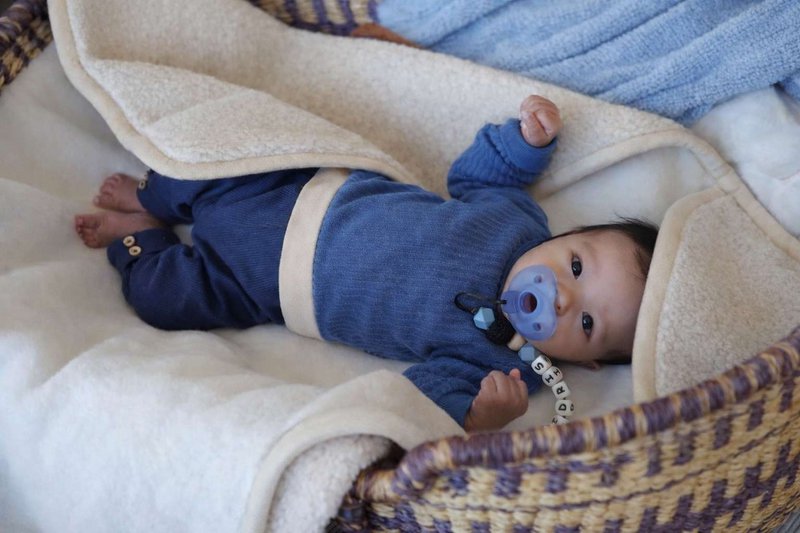 Wool Swaddle - Luxury Latte