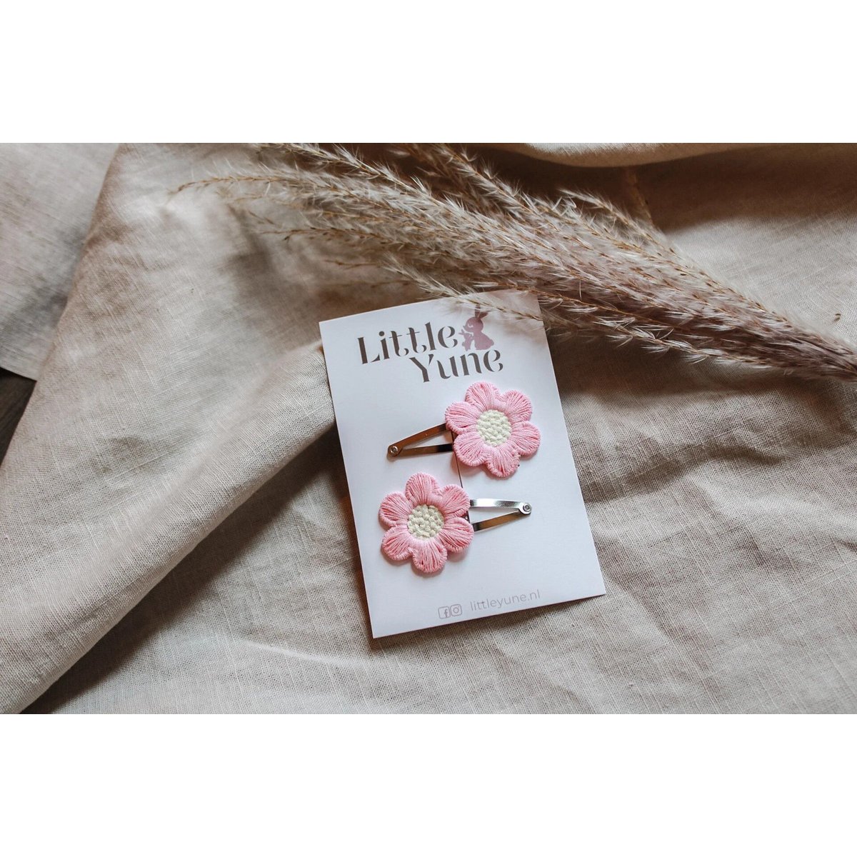 Hårspænder | Duo - Ninte Pink