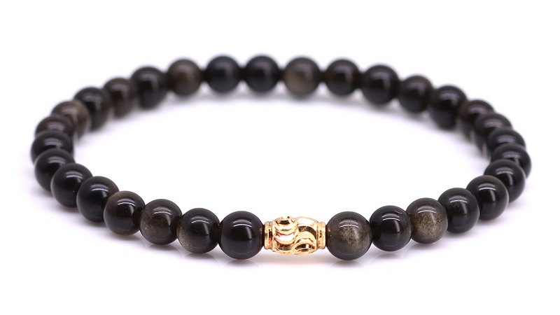 Premium Gold Sheen Obsidian