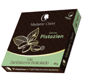 Pistache pure chocolade 85g