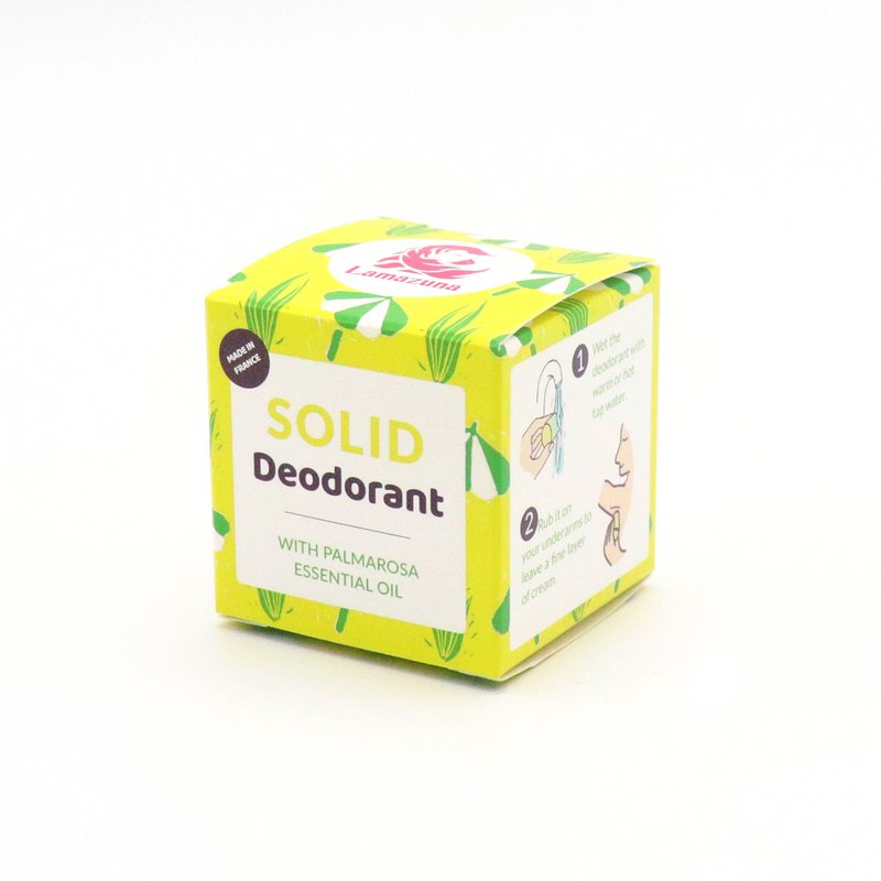 Palmarosa solid deodorant